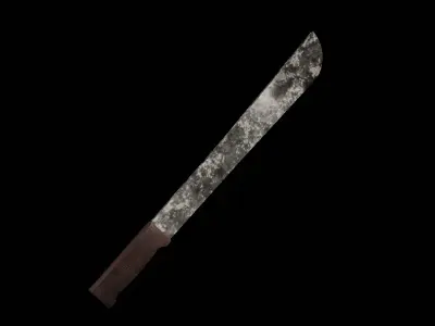 Free Weapons Low-poly 3D model