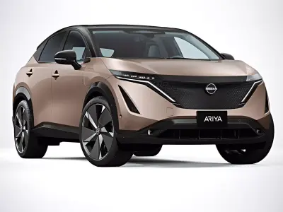 2021 Nissan Ariya 3D model