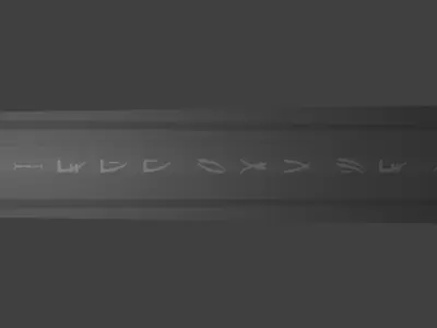 Excalibur Lost Form Free low-poly 3D model