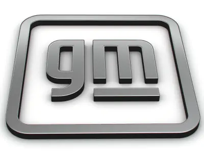gm logo 3D model by Sergey