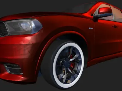 Dodge Durango SRT 2019 3D model