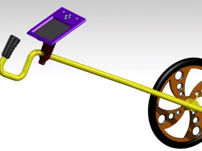 MEASURING WHEEL Free 3D model
