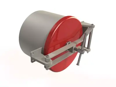 LEAKPROOF PRESSURE COVER Low-poly 3D model