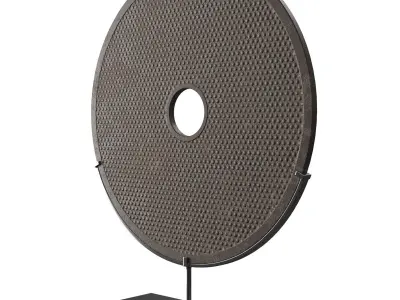 Antique Disc on stand 3D model