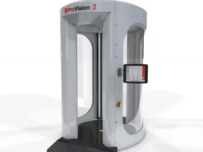 Airport Security Body Scanner Provision 3D model