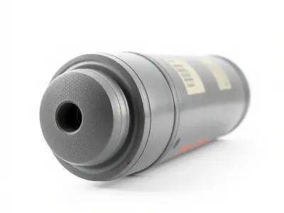 Industrial Canister D Model Pack Low-poly 3D model