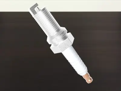Spark Plug Free 3D model by shashank-pandey from CGTrader