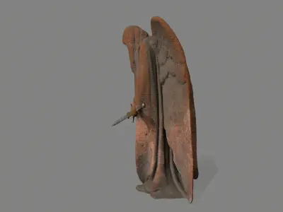 Angel Low-poly 3D model purchase