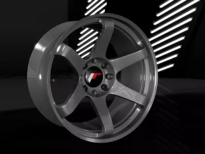 Japan Racing 3 - JR3 Free low-poly 3D model