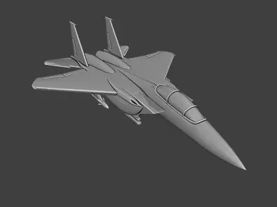 McDonnell Douglas F-15E 3D print model