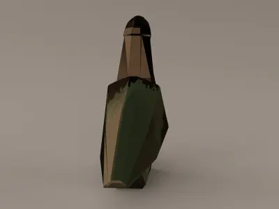 Bronze Bird Free 3D model