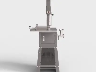 ELECTRIC MEAT CUTTING MACHINE Low-poly 3D model