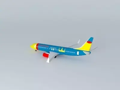 Royal Airways Boeing 737 800 Free 3D model