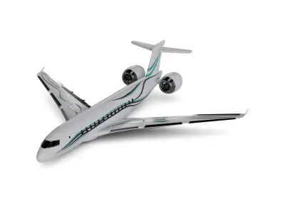 Regional Aircraft 3D model shop
