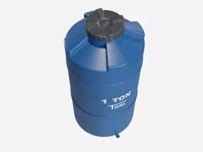 WATER TANK 01 3D model purchase