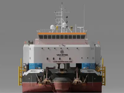 ZWERVER I Work Vessel  3D model