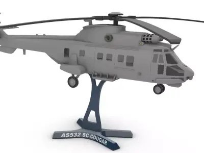 AS532 SC COUGAR 3D print model
