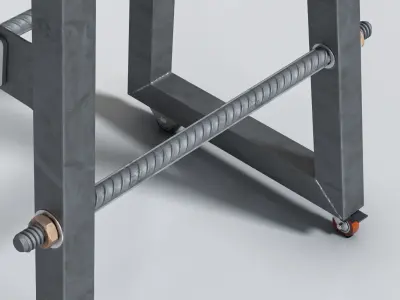 Felezo stool-vray 3D model