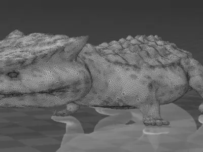 Skoolasaurus 3D print model
