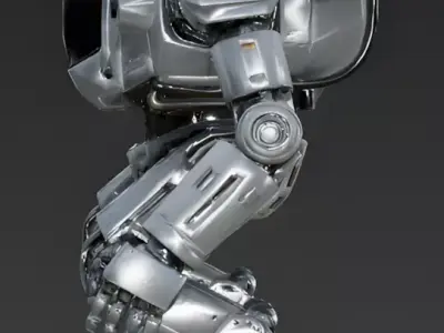 Realistic Heavy Assault Mech 3D Model Low-poly 3D model