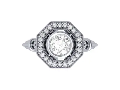 Wedding Ring  3D print model 243