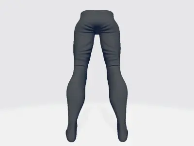 Military Pants Low-poly 3D model purchase