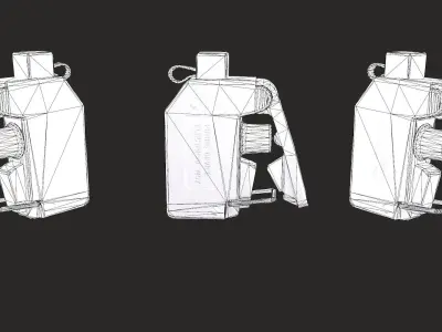 Explosive Devices Low-poly 3D model