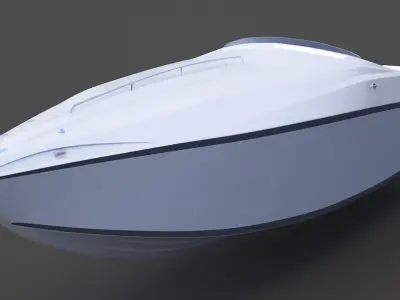 Motor Boat 03 3D model