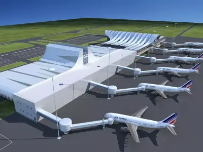Airport 3D model purchase