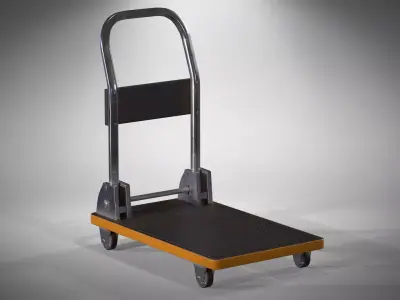 Trolley Low-poly 3D model get