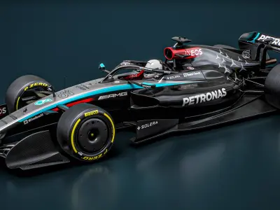  Formula 1 2026 F1 Mercedes W17 Livery Concept 