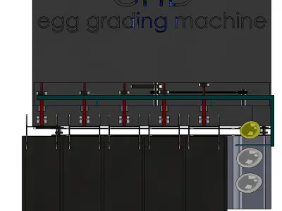 Egg Grading Machine 3D model