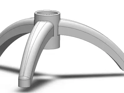 TRIPOD SUPPORT 3D model
