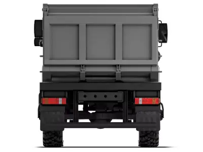Ural 55571 dump truck 2020 3D model