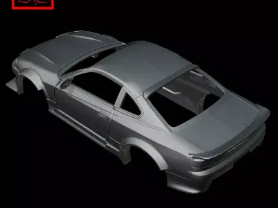 Nissan Silvia S15 Yashio Factory 1999 Car body 3D model