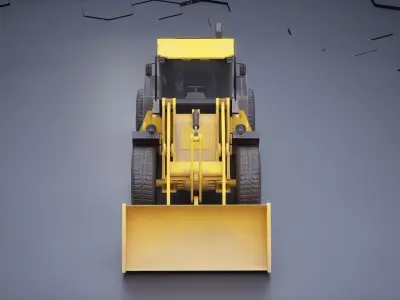 Wheel Loader 3D model