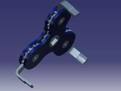 Oil filter wrench Free 3D model