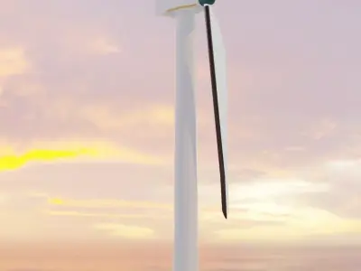 Windmill Blender Model 3D model