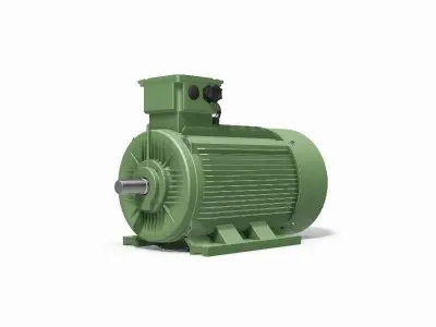 315M B3 Top 2 Pole IEC electric motor - 3D CAD model 3D model