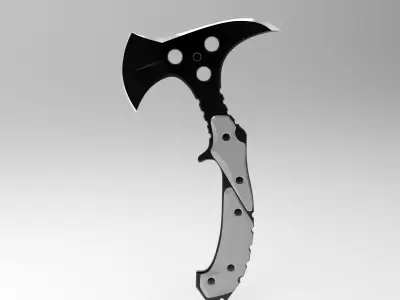 Tomahawk axe 3D model