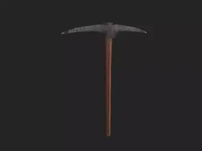 pickaxe 3D Model 001 Low-poly 3D model