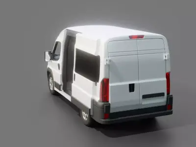 Peugeot Boxer Passenger Van 3D model