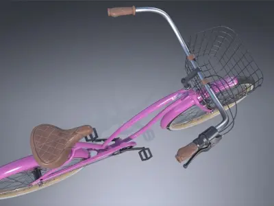 Cruiser Bike 3D model purchase