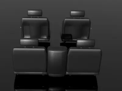KKAZL Seats 3D model