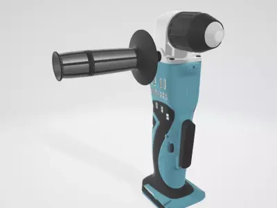 BORDER-PURPOSED ANGLE DRILL 3D model