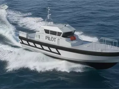 Pilot boat 3D model by archicosta04
