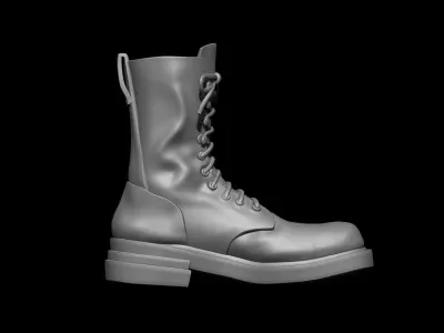 Army Boot 3D print model