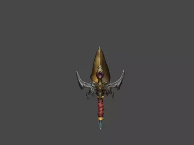 Zeloeman Sword A 60 Low-poly 3D model