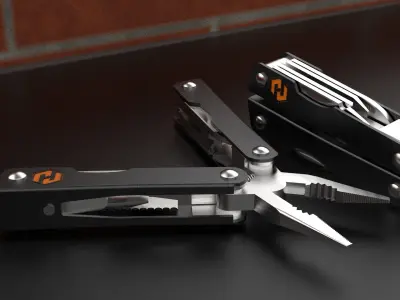 Multi tool Low-poly 3D model