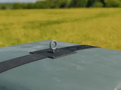 Supply drop Low-poly 3D model purchase